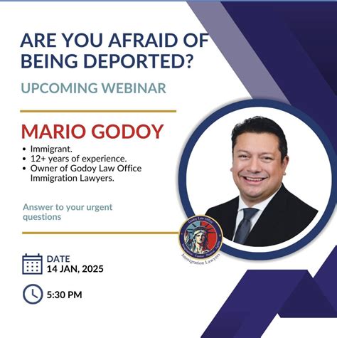 Attend our webinar: Demystifying Deportation: Answers to Your Urgent ...
