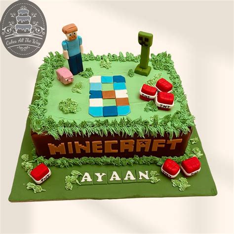 Minecraft Theme Cake – Cakes All The Way