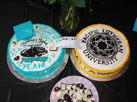 High School Graduation Cake with Unique Designs