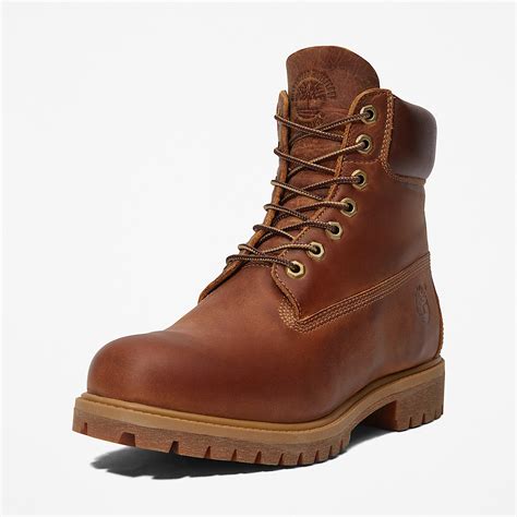 Timberland® Premium 6-Inch Waterproof Boot for Men in Brown