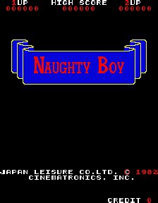 [mdk] Naughty Boy (Cinematronics) download for mame 0.288