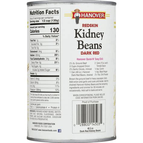 Hanover Red Kidney Beans Chili Recipe | Besto Blog