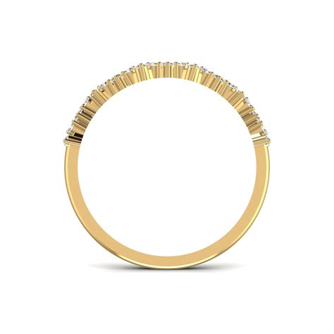 Stardust Arc Diamond Ring – Shashva Diamonds