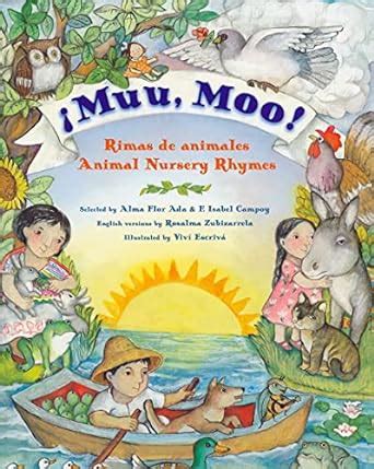 Muu, Moo! Rimas de animales/Animal Nursery Rhymes: Bilingual English ...