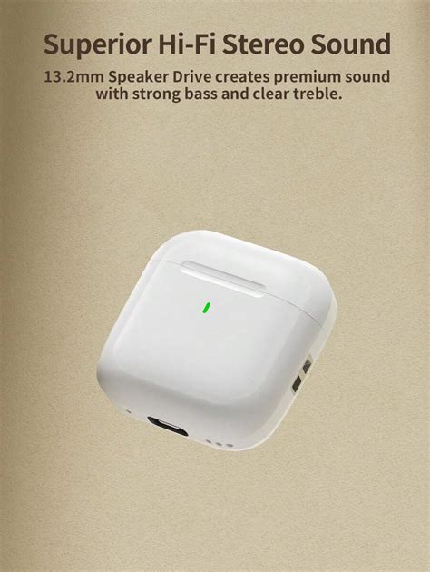Wireless Earbuds Half-In Ear Light-Weight Headphones Built-In ...