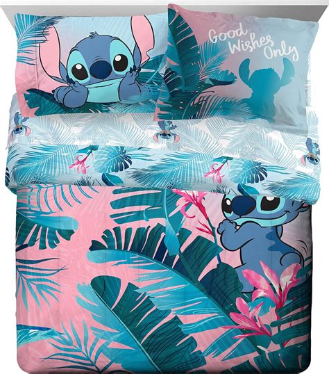 JayFranco Jay Franco Disney Lilo & Stitch Floral Fun 7 Piece India | Ubuy