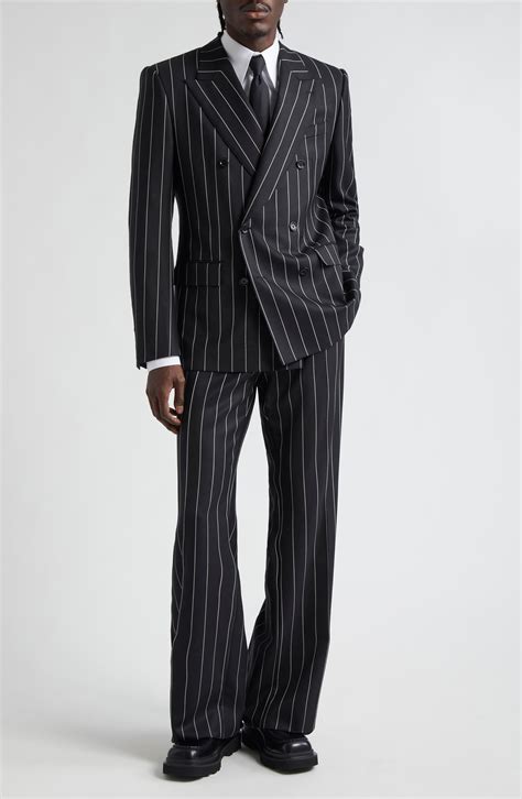 Dolce&Gabbana Pinstripe Wool Trousers | Nordstrom | Fashion suits for ...