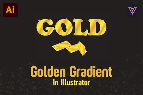 Golden Gradient in Adobe Illustrator - Adobe Tutorial