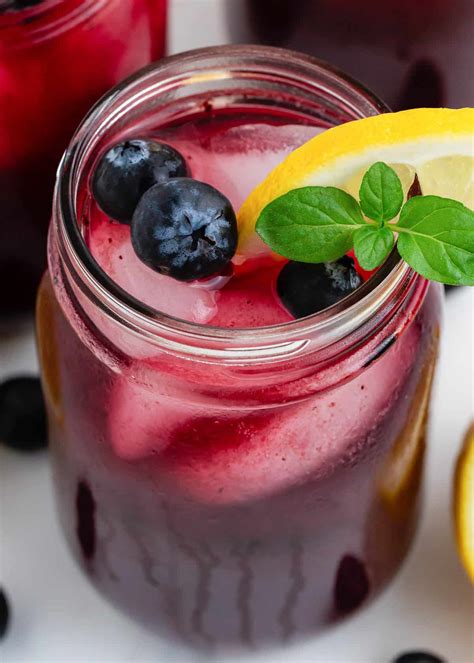 Blueberry Lemonade | Recipe Cart | Recipe Cart