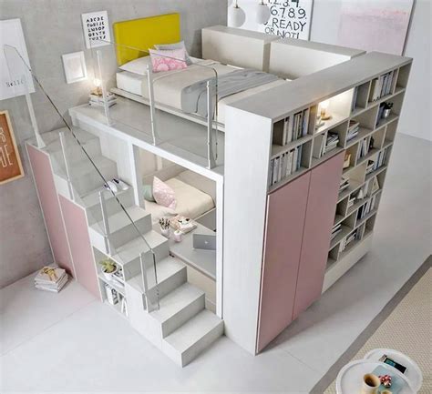 Bedroom Loft Apartment Design Ideas