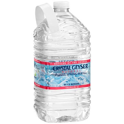 Crystal Geyser Natural Alpine Spring Water, 1 Gallon - Walmart.com
