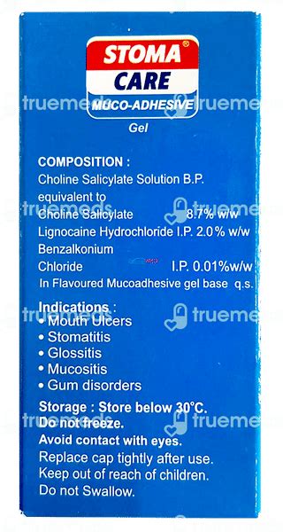 Stomacare Muco-adhesive Gel 15 GM | Order Stomacare Muco-adhesive Gel ...