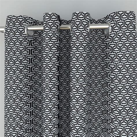 Buy Phoenix Grey Printed Door Curtains - 135x270cm - Set of 2 from Home ...
