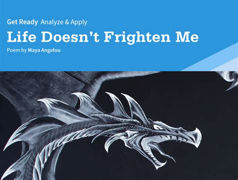 Life Doesn't Frighten Me 6th Grade Flashcard | Wayground