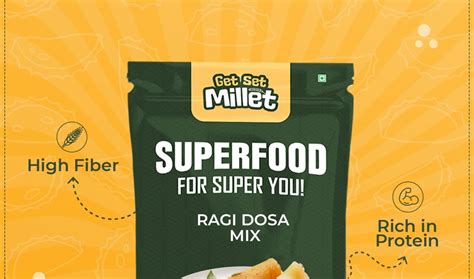 Ragi Dosa Mix | GetSetMillet