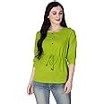 Buy AANIA Women's Top (aania055_Mustard_XX-Large) at Amazon.in