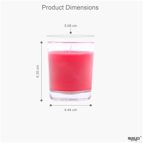 Buy HOSLEY Set of 3 Apple Cinnamon Scented Votive Candles from Hosley ...