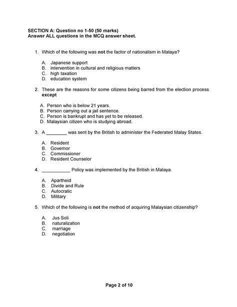 Final EXAM ( Sample) multiple choice question and true and false ...