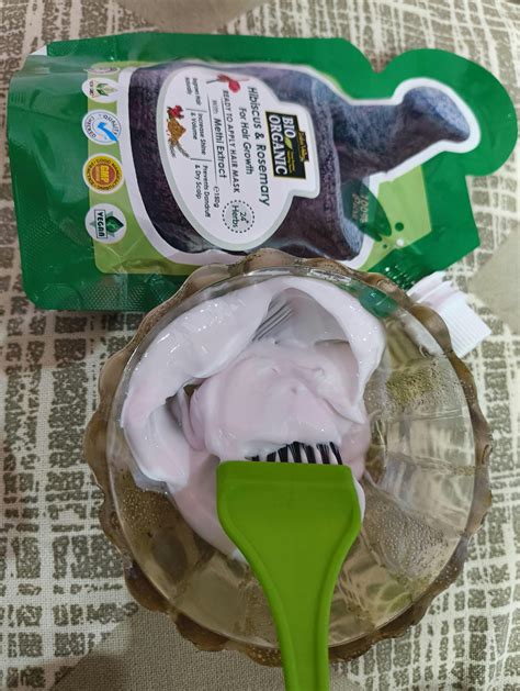 Indus Valley Hibiscus Rosemary Hair Regrowth Hair Mask