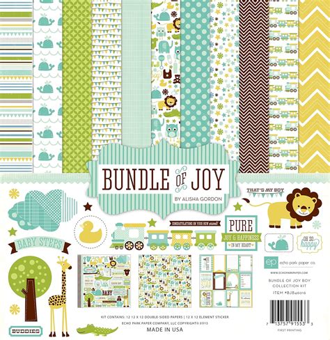 Amazon.com: Echo Park Paper Company Echo Park Paper BJB46016 Bundle of ...