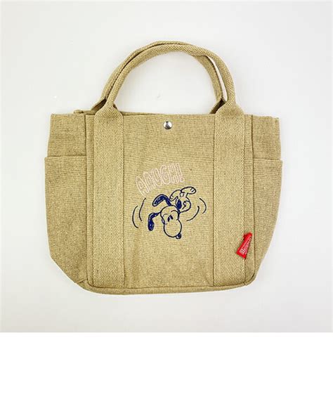 スヌーピー バッグ ベージュ ROOTOTE(ルートート) SNOOPY｜パーフェクトワールドの通販｜&mall（アンドモール）三井 ...