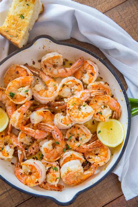 Shrimp Scampi - Dinner, then Dessert