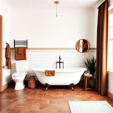 15 Brown and White Bathroom Ideas for A Modern Makeover