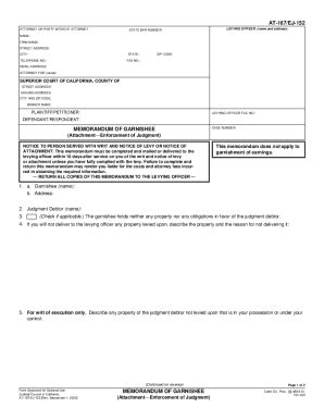 2022-2026 Form CA AT-167/EJ-152 - Fill Out, Sign & Share Online | pdfFiller