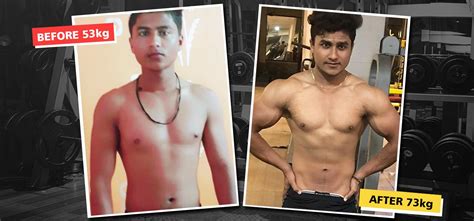रियल मसल्स बिल्डिंग स्टोरी: 20 साल के लड़के ने ऐसे बढ़ाया 20 किलो वजन ...