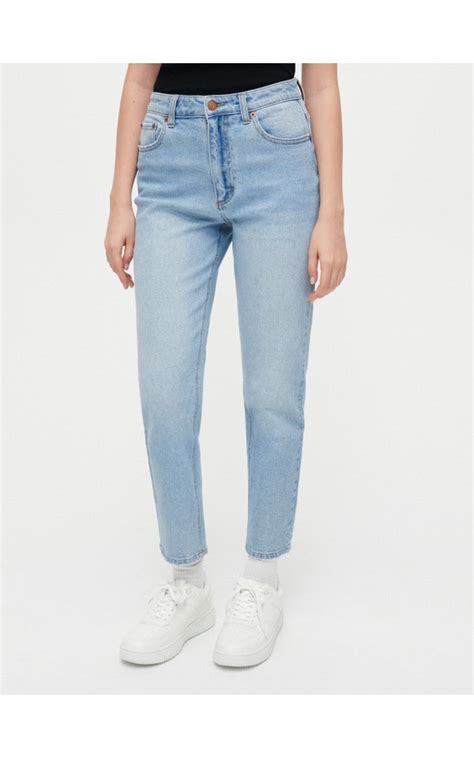 Mom slim fit farmerke svetloplave boja plava - HOUSE - 5603P-50J