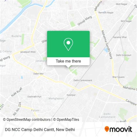 How to Get to DG NCC Camp Delhi Cantt by Bus or Metro?