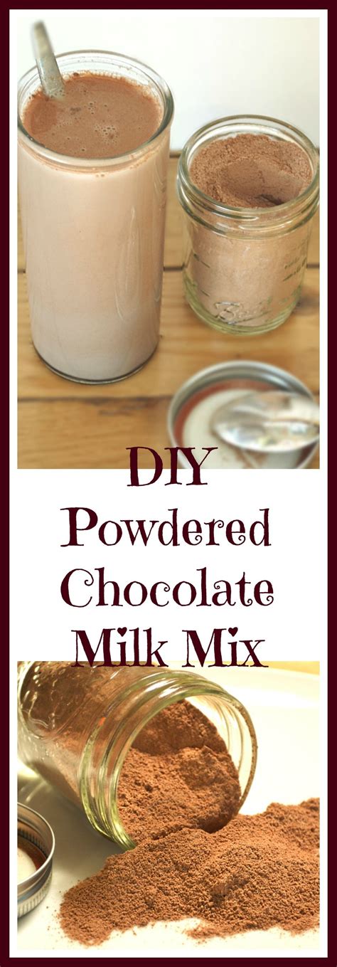 DIY Powdered Chocolate Milk Mix - How Can This