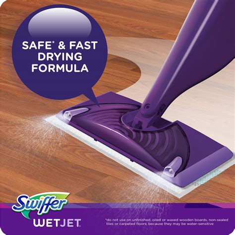 Swiffer Wetjet Hardwood Floor Mopping and Cleaning Solution Refills ...