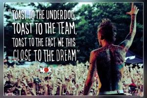 Machine Gun Kelly- Toast To The Underdog Matte Finish Poster Paper ...