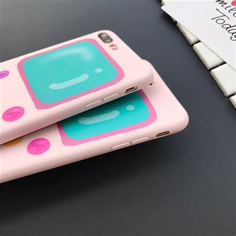 ピンク レトロ ゲーム機 iPhone シェルカバー ケース ユニーク ポップ 面白い ★ iPhone 6 / 6s / 6Plus ...