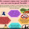 Make an advertisement to create awareness about Health. - Brainly.in