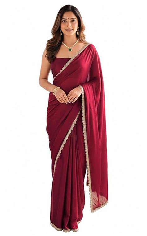 Georgette sarees for weddings, parties, and festive style