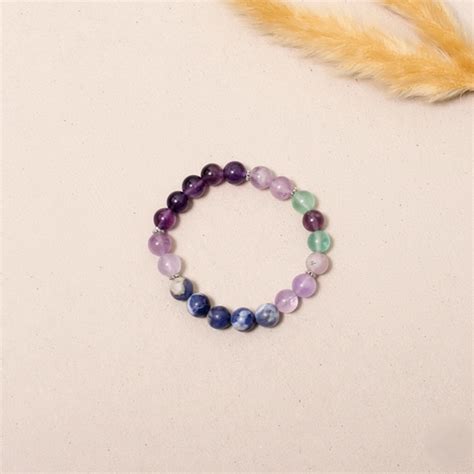 Anxiety Relief Stone Bracelet | Calm & Balance – Vaidik Talk