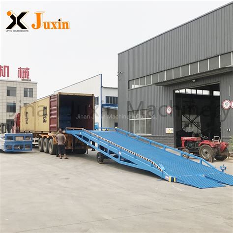Good Mobile Dock Ramp for Warehouse Platform Mobile Container Loading ...