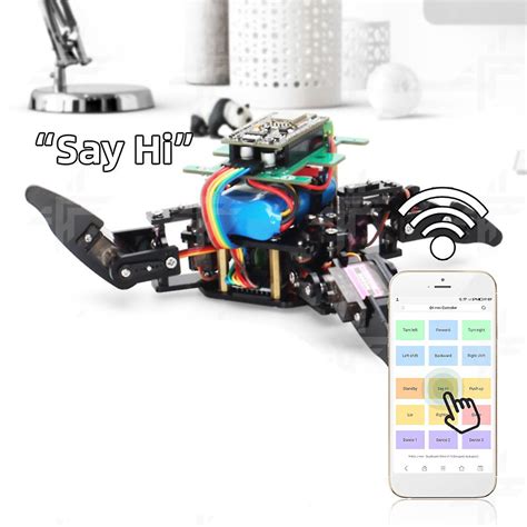 Image result for Coo Doo Almubot Building Robot Set RemoteApp Controlled Coding Walking Robot Kit