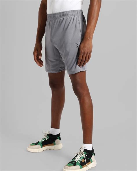 Buy Men's Grey Shorts for Men Grey Online at Bewakoof