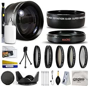 Buy 10 Piece Ultimate Lens Package For the Sony Alpha A33 A35 A55 A65 ...