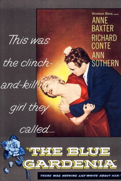 The Blue Gardenia (1953) - Posters — The Movie Database (TMDB)