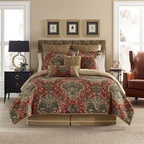 Croscill Orleans Comforter Set, Multicolor, King : Amazon.in: Home ...