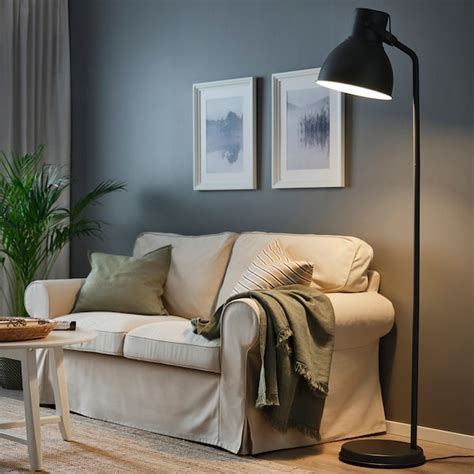 HEKTAR Floor lamp, dark grey - IKEA