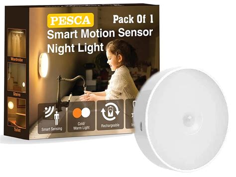 Buy PESCA Rechargeable Night lamp for Bedroom for Adults and Kids Home ...