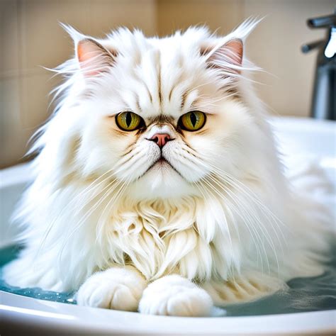 How To Bathe A Persian Cat Without Stress? A Step-by-step Guide For A ...