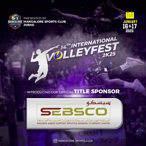 14th International VOLLEYFEST 2k25, Al-jubail, 16 January 2025 | AllEvents
