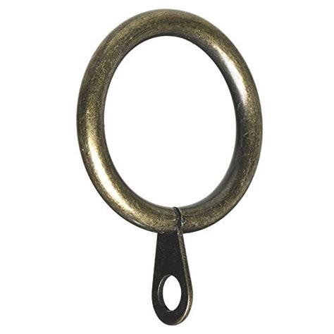 Bulk Hardware BH51875 Metal Curtain Pole Rod Fixed Eye, Inner 25 Outer ...