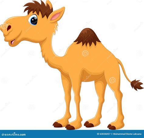 Cartoon Camel With Saddlery Cartoon Vector | CartoonDealer.com #22762975